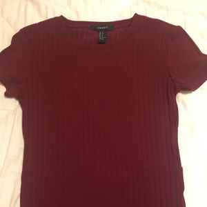 Maroon Bodycon dress with back cutout